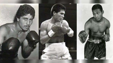 Wilfredo Gomez, Julio Cesar Chavez, and Sugar Ray Leonard