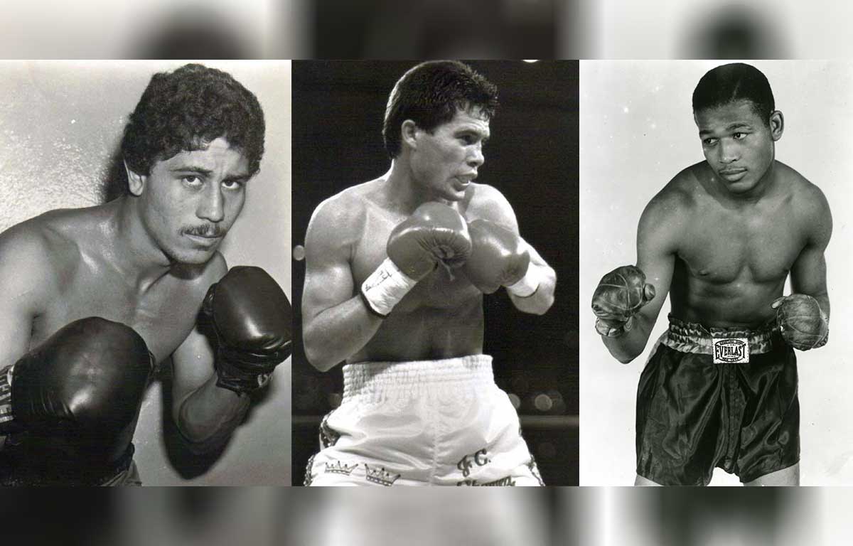 Wilfredo Gomez, Julio Cesar Chavez, and Sugar Ray Leonard